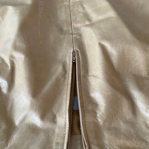 Stunning Missoni leather skirt.